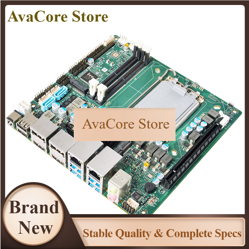 Lga 1700 Ddr5 Itx Motherboard - Placa-Mãe Industrial Mini ITX AvaCoreITX610B LGA1700