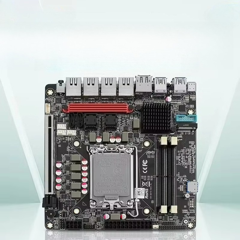 Lga 1700 Ddr5 Itx Motherboard - Placa-Mãe NAS Intel vPro Q670 Max