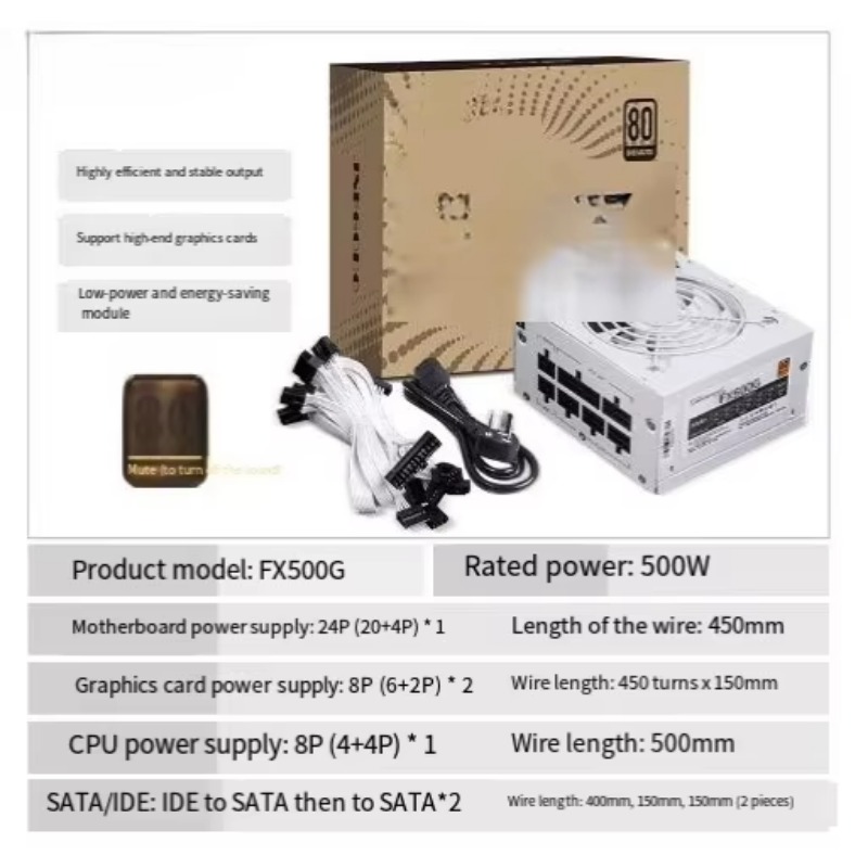 Sfx Power Supply 850W Gold - Fonte de Alimentação SFX 750W/850W 80