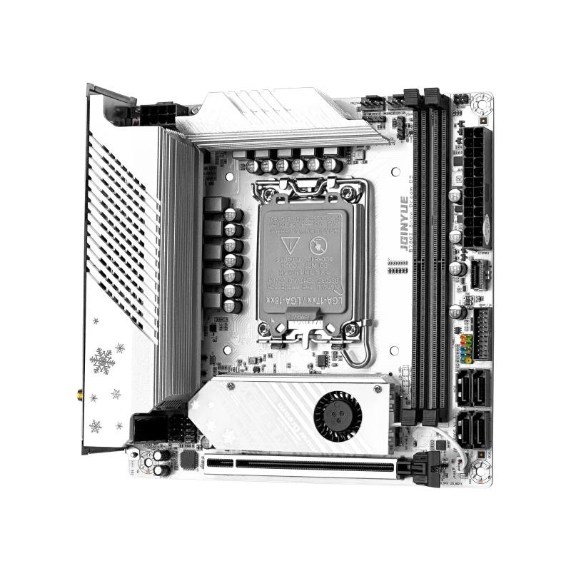 Placa-mãe JGINYUE B760i LGA 17 - Lga 1700 Ddr5 Itx Motherboard avaliação e preço