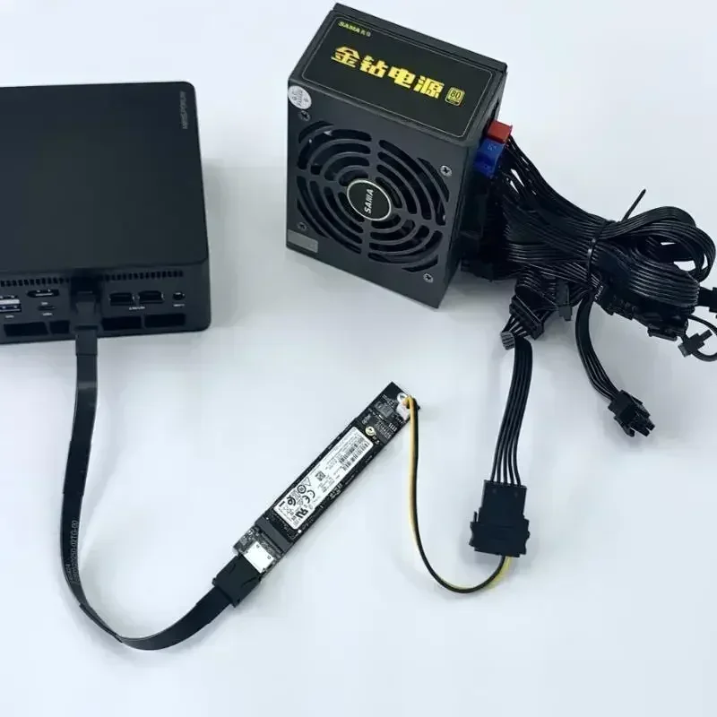 Pcie 4.0 x4 64gbps oclink port - External Gpu Dock Pcie 4.0 Oculink avaliação e preço