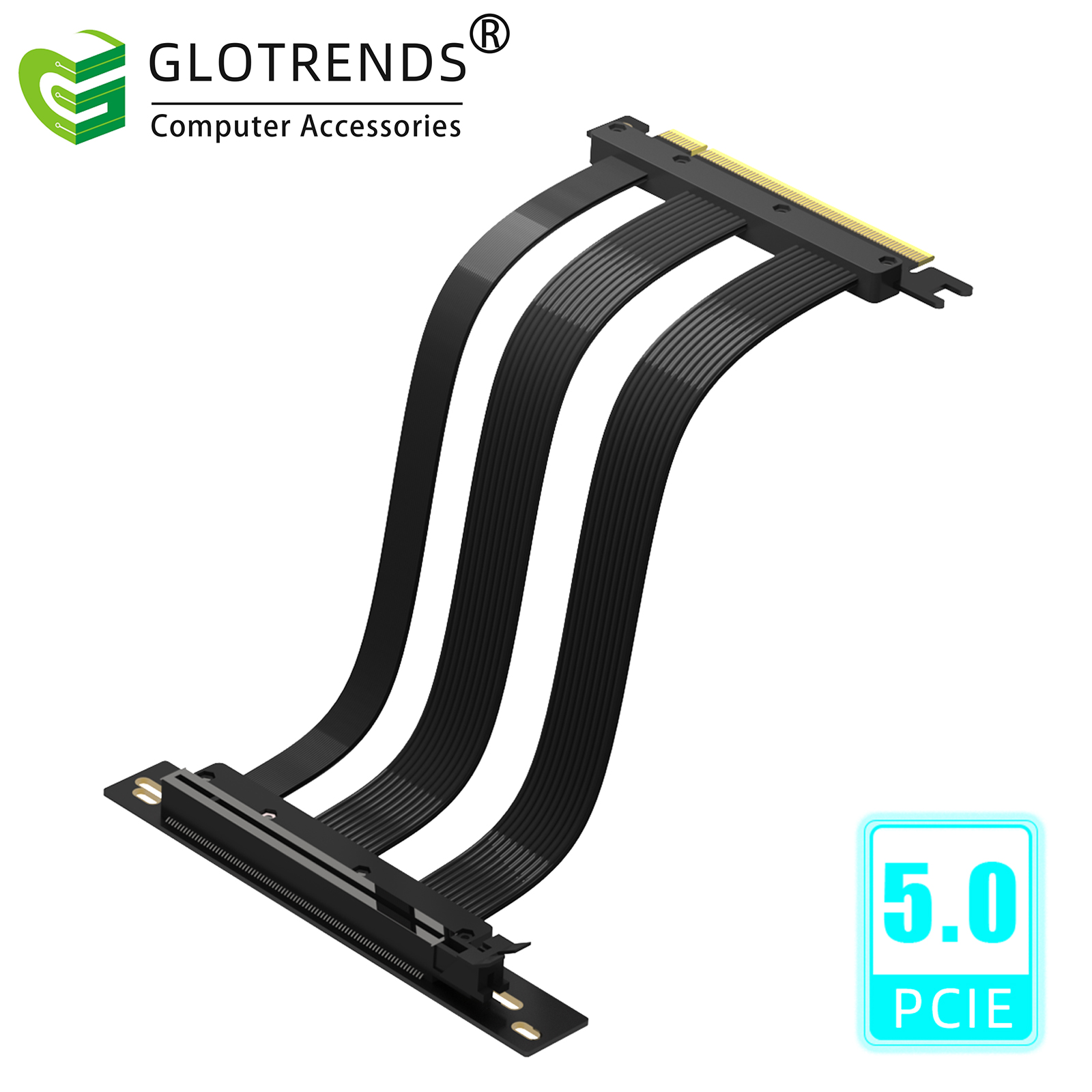 Cabo Riser PCIE 5.0, Compatíve - Pcie 4.0 X16 Riser Cable 90 Degree avaliação e preço
