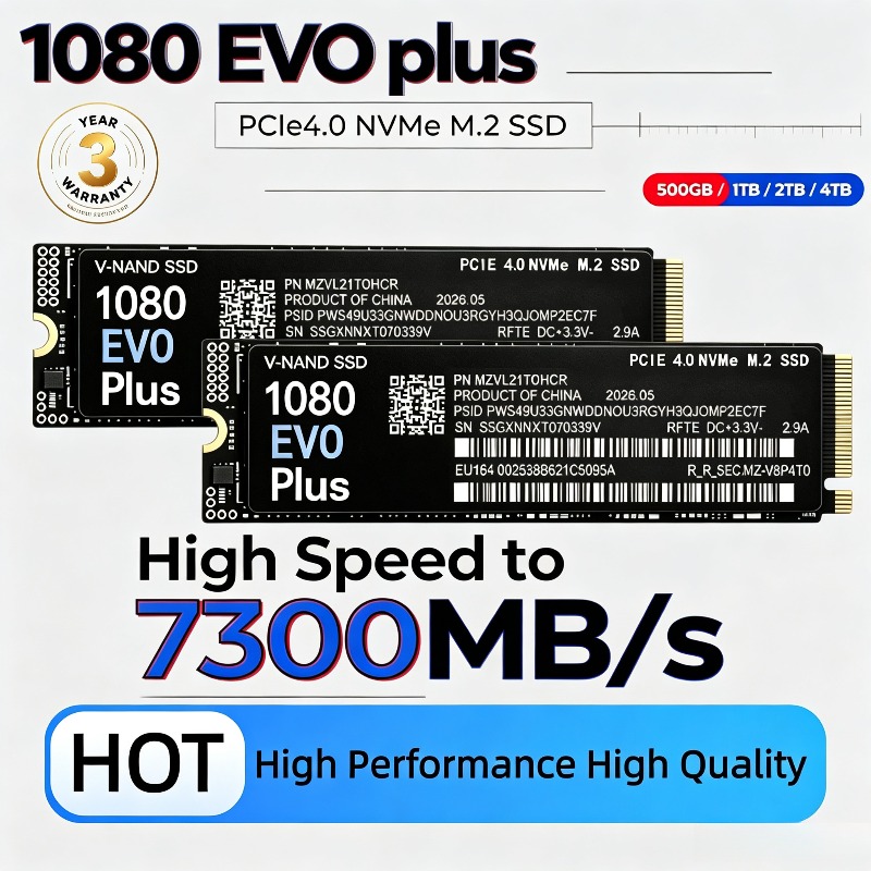SSD interno M.2 NVMe PCIe 4.0  - M.2 Nvme 4Tb Pcie 4.0 Ssd avaliação e preço