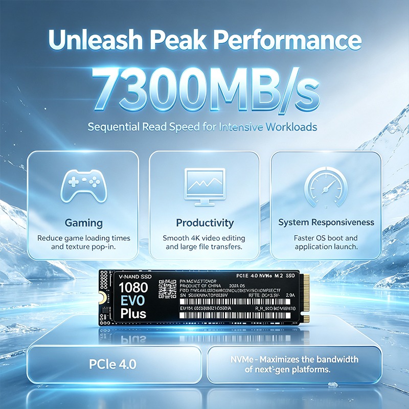 SSD interno M.2 NVMe PCIe 4.0  - M.2 Nvme 4Tb Pcie 4.0 Ssd avaliação e preço