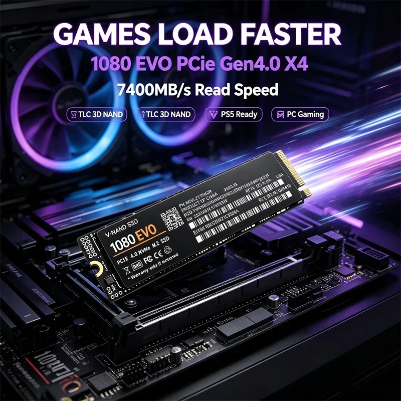1080 EVO M.2 2280 NVMe PCIe 4. - M.2 Nvme 4Tb Pcie 4.0 Ssd avaliação e preço
