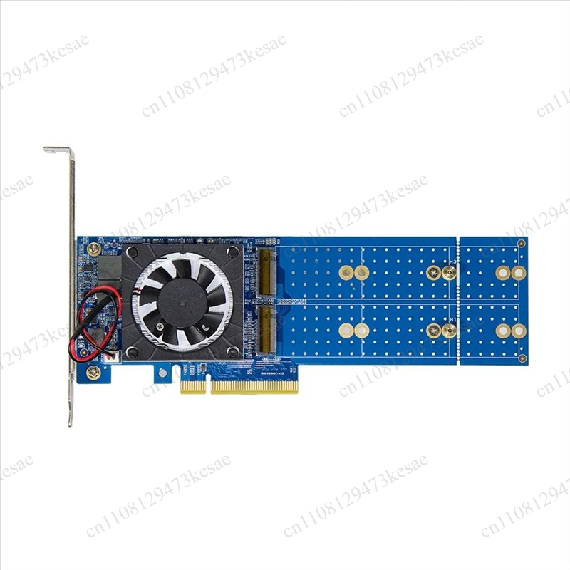 Placa de expansão PCIe 4.0 NVM - Quad M.2 Nvme Pcie Bifurcation Card avaliação e preço