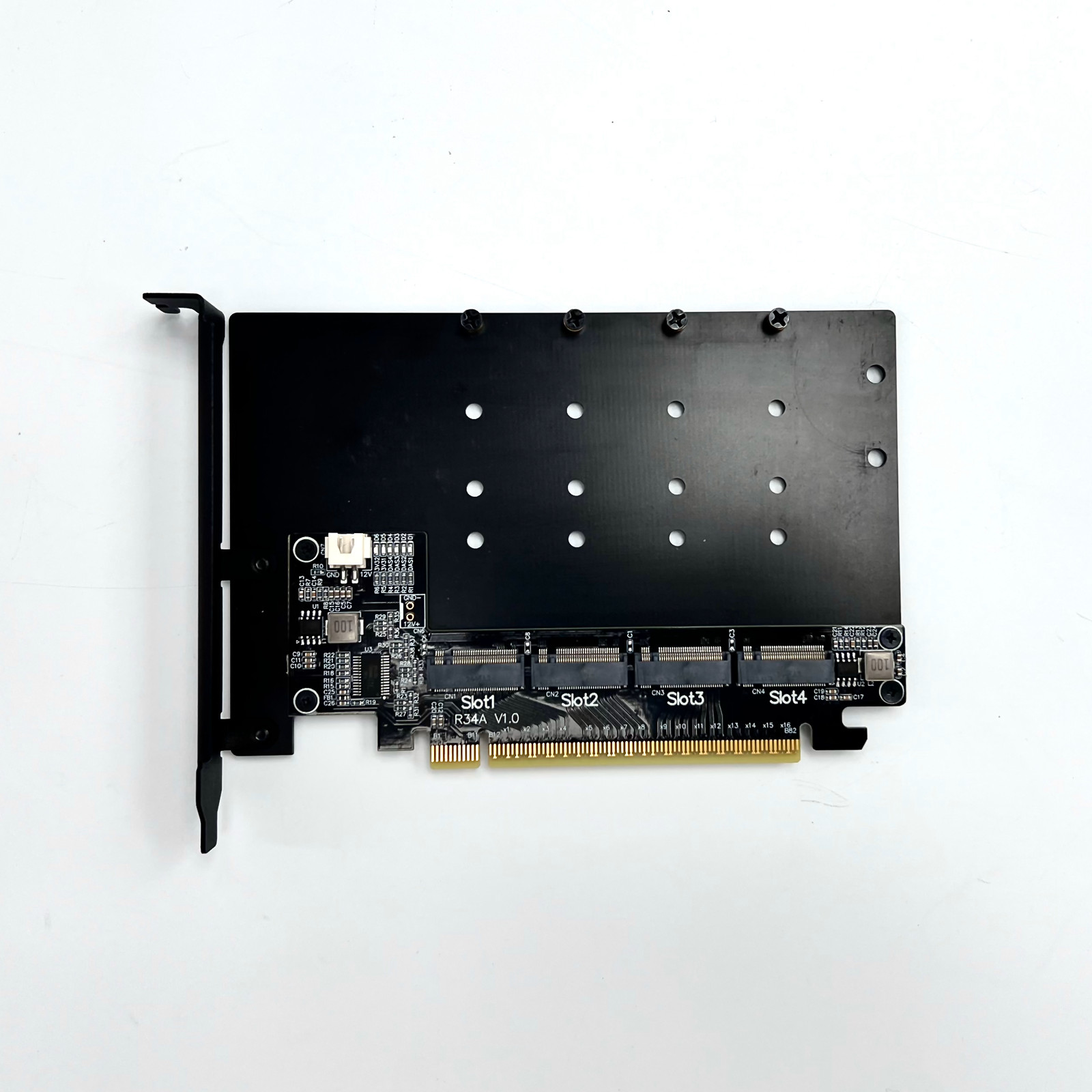 Adaptador PCIe 5.0 x16 para Qu - Quad M.2 Nvme Pcie Bifurcation Card avaliação e preço