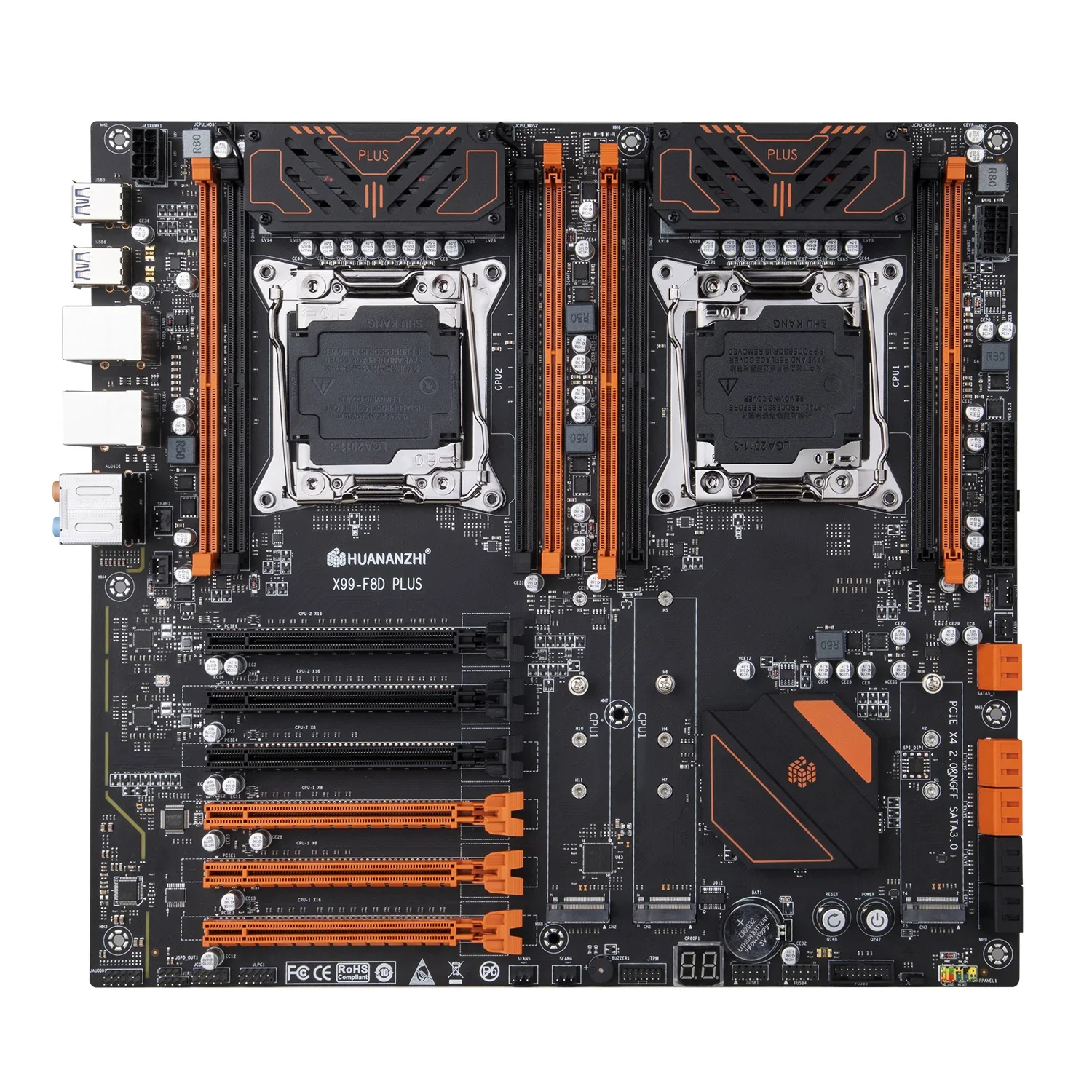 X99 F8D PLUS Placa-mãe dupla X - X99 Dual Cpu Motherboard Combo avaliação e preço