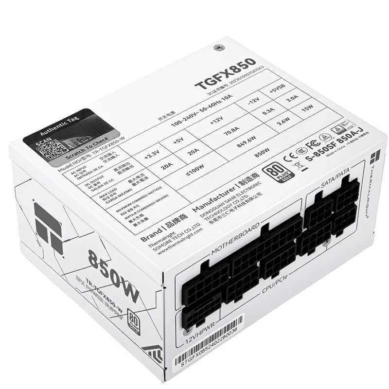 Fonte de alimentação pequena S - Sfx Power Supply 850W Gold avaliação e preço